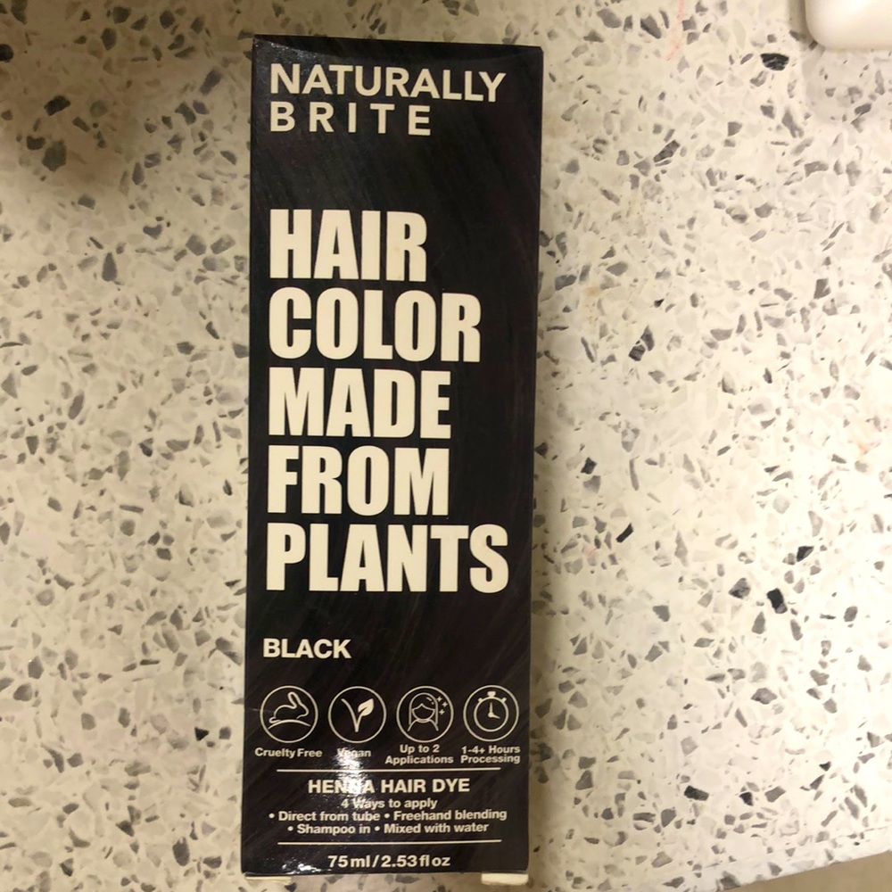 Naturally Brite henna hair dye
